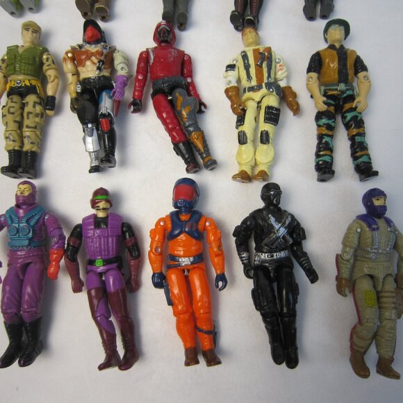 Vintage GI Joe ARAH Action Figure Mixed Lot of 32 Action Figures * Read Desc. - Picture 4 of 15